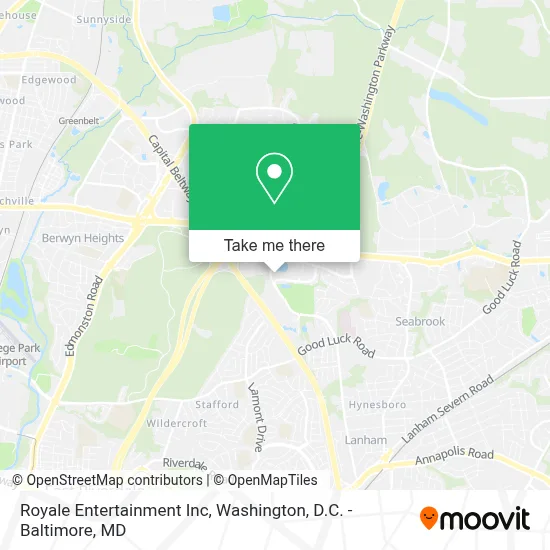 Royale Entertainment Inc map