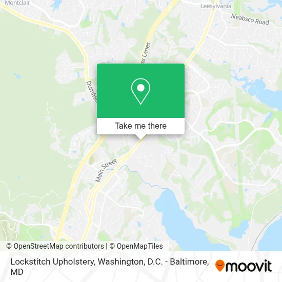 Lockstitch Upholstery map
