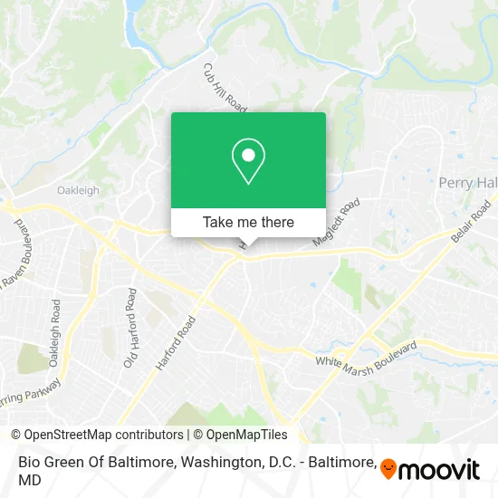 Bio Green Of Baltimore map
