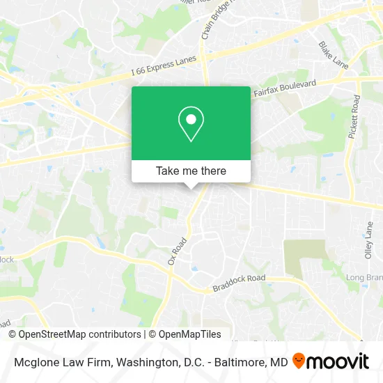 Mcglone Law Firm map