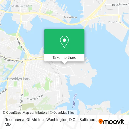 Reconserve Of Md Inc. map