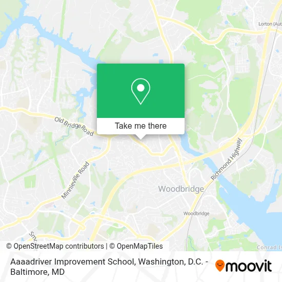Aaaadriver Improvement School map
