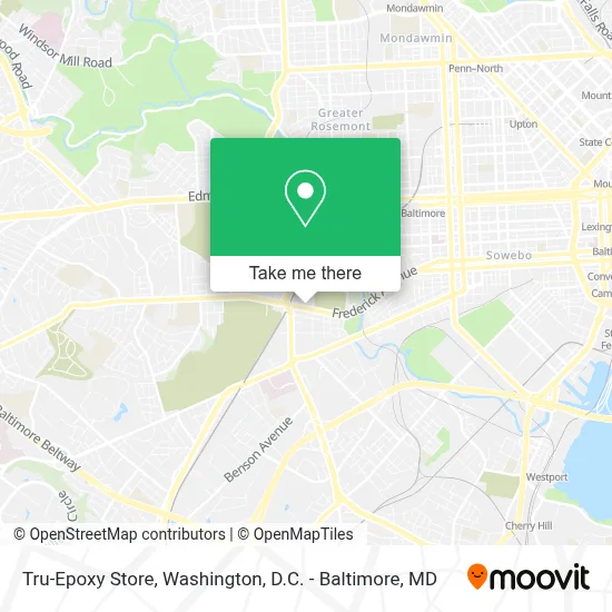 Tru-Epoxy Store map