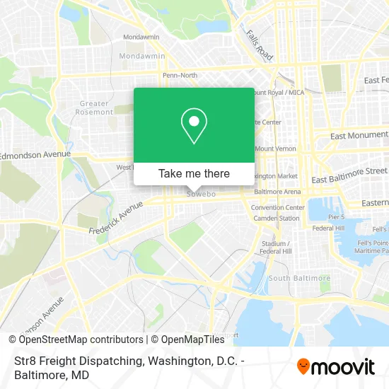 Str8 Freight Dispatching map