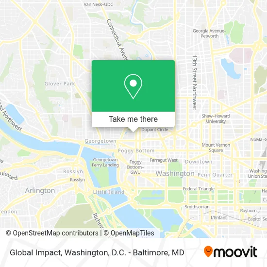 Global Impact map