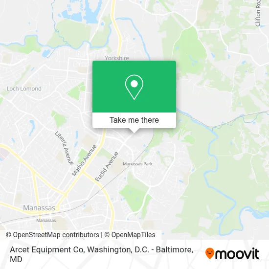 Arcet Equipment Co map