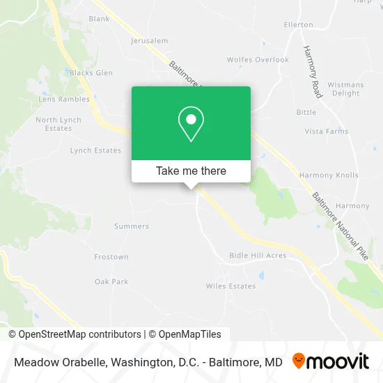 Meadow Orabelle map