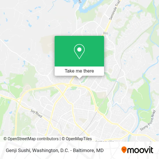 Genji Sushi map