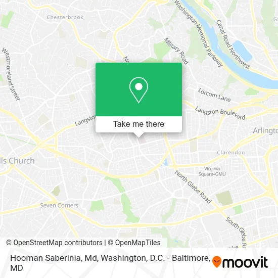 Hooman Saberinia, Md map