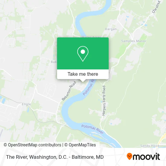 The River map
