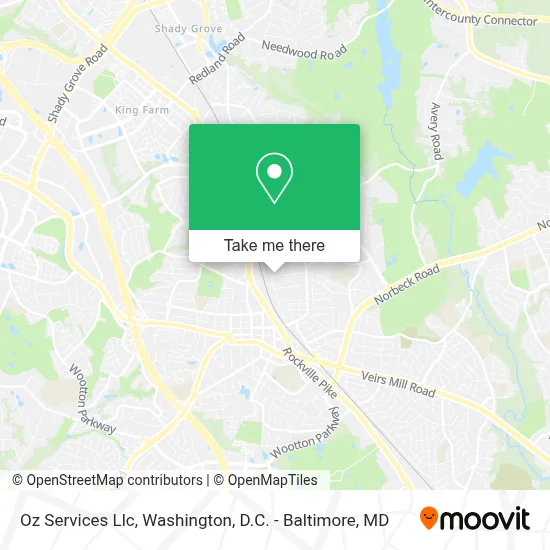 Oz Services Llc map