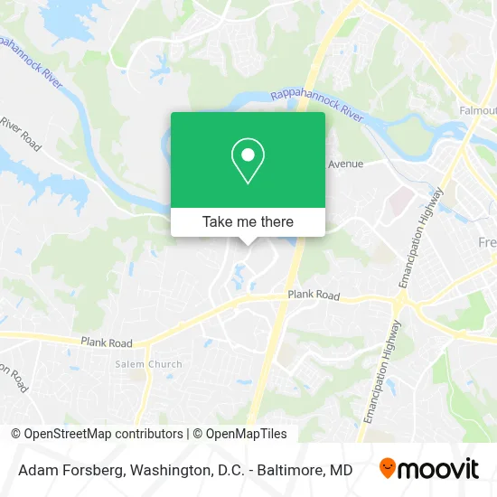 Adam Forsberg map