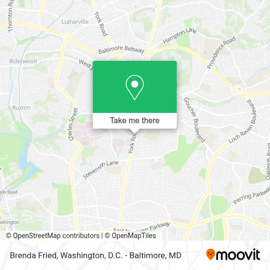 Brenda Fried map