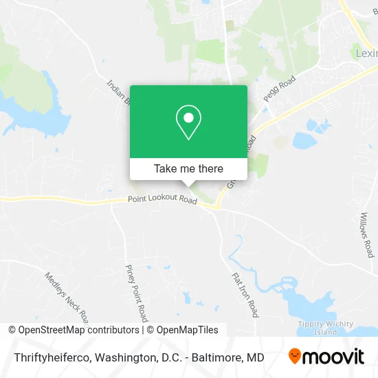 Thriftyheiferco map