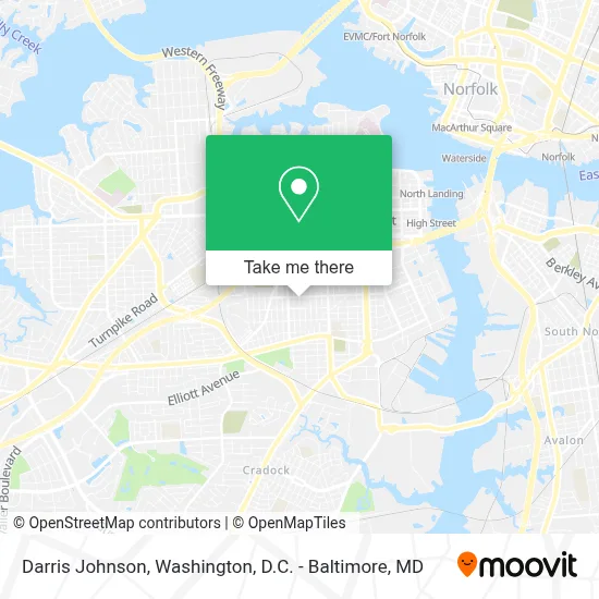 Darris Johnson map
