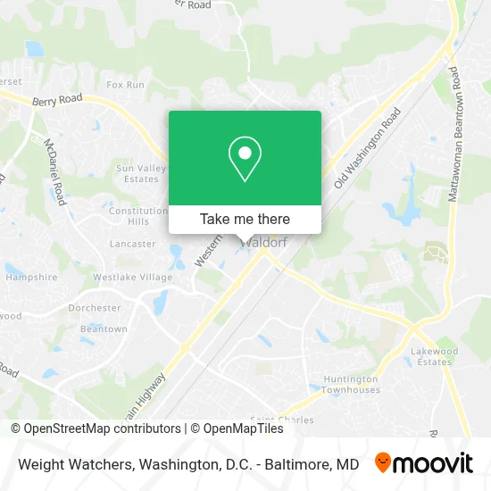 Ww (Weight Watchers) map