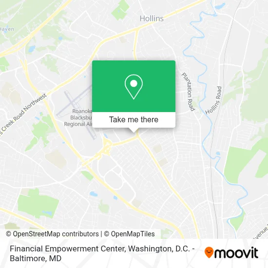 Financial Empowerment Center map