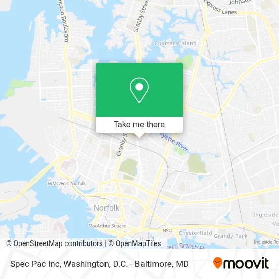 Spec Pac Inc map
