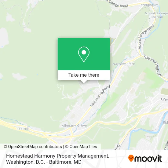 Homestead Harmony Property Management map
