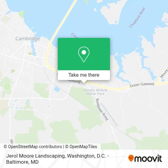 Jerol Moore Landscaping map