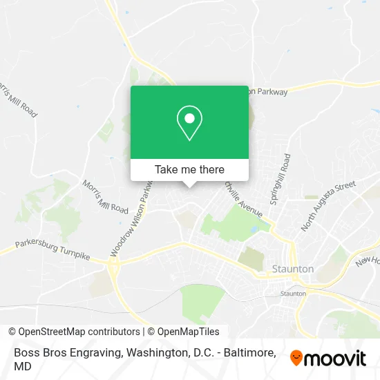 Boss Bros Engraving map