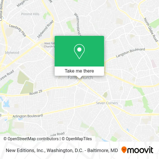 New Editions, Inc. map