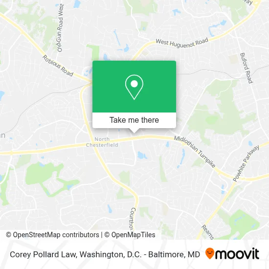 Corey Pollard Law map