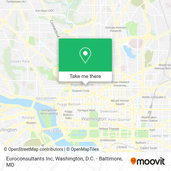 Euroconsultants Inc map