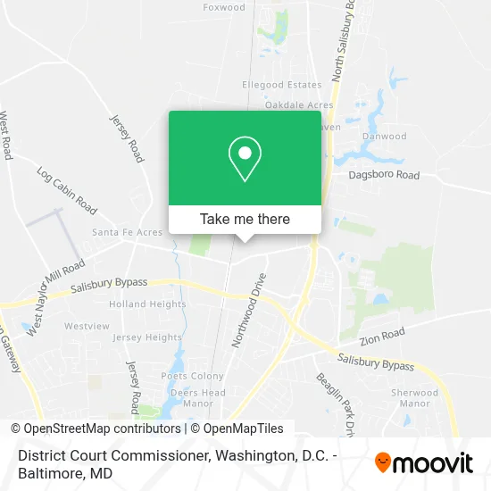 District Court Commissioner map