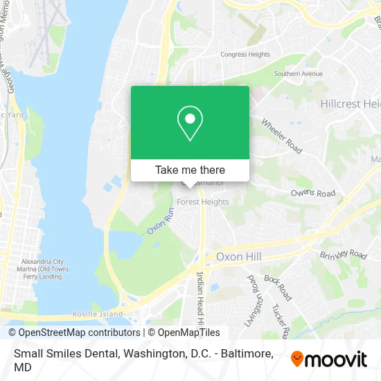 Small Smiles Dental map
