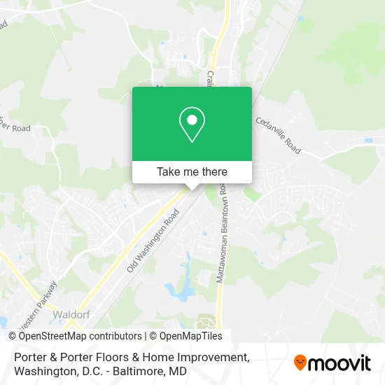 Porter & Porter Floors & Home Improvement map