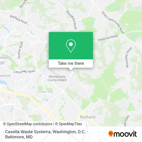 Casella Waste Systems map