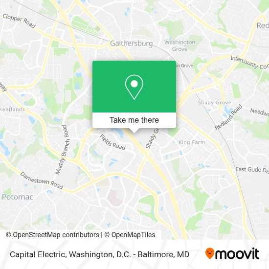 Capital Electric map