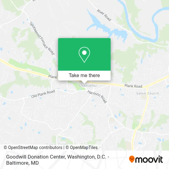 Goodwill Donation Center map
