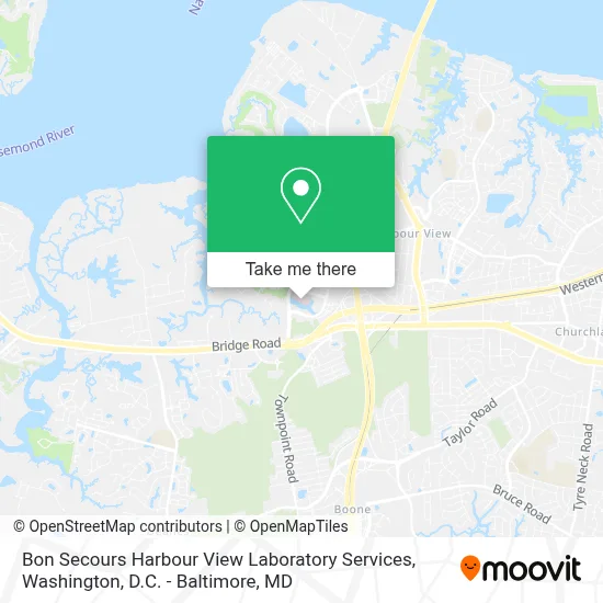 Bon Secours Harbour View Laboratory Services map