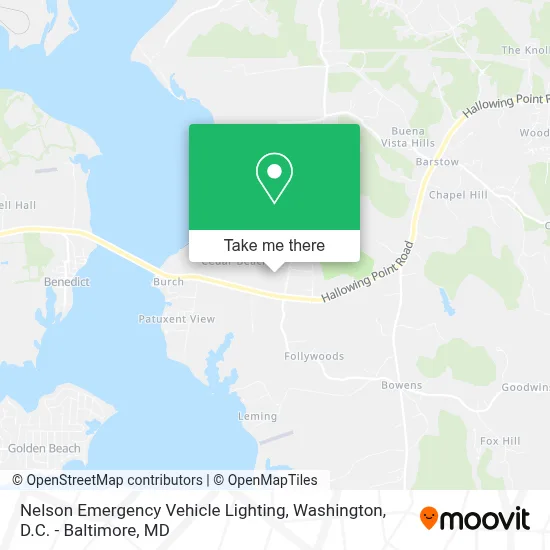 Nelson Emergency Vehicle Lighting map