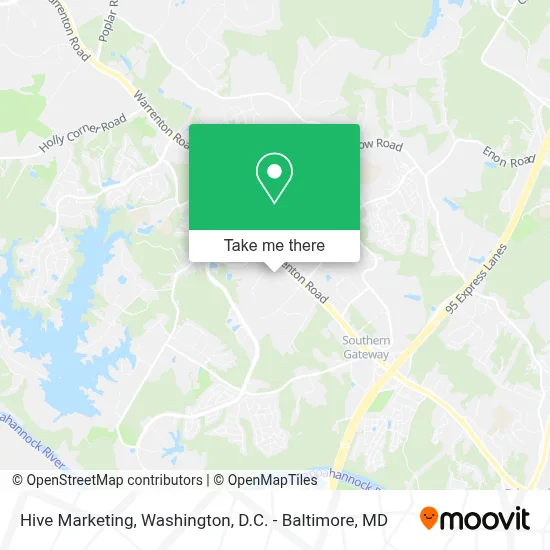 Hive Marketing map
