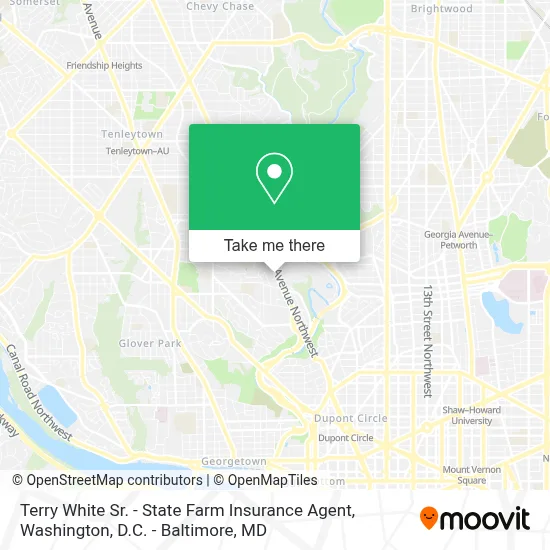 Terry White Sr. - State Farm Insurance Agent map