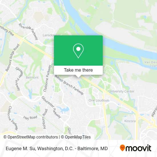 Eugene M. Su map