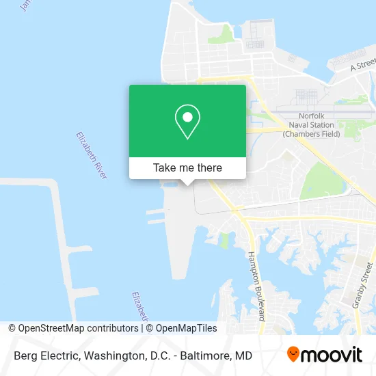Berg Electric map