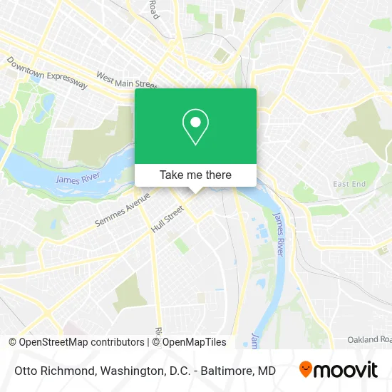 Otto Richmond map