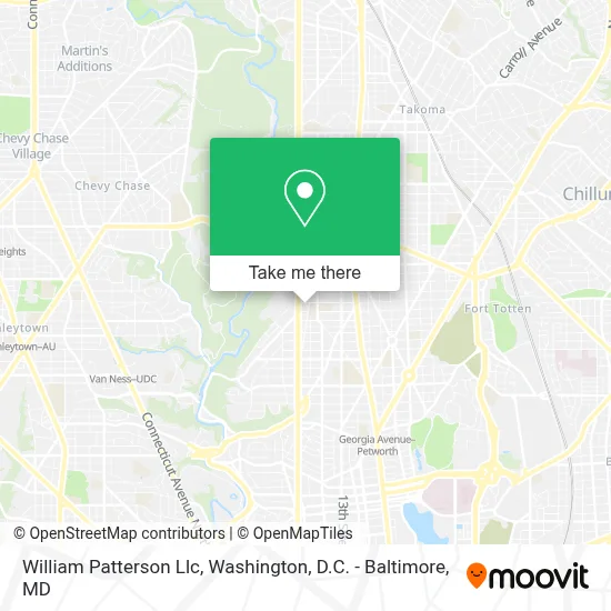 William Patterson Llc map