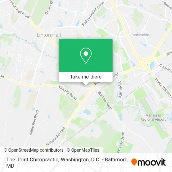 The Joint Chiropractic map