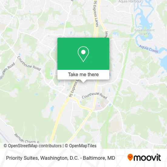 Priority Suites map