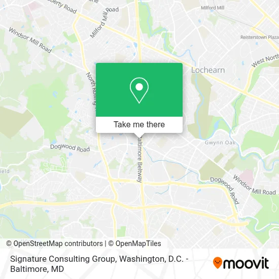 Signature Consulting Group map