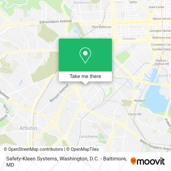 Safety-Kleen Systems map