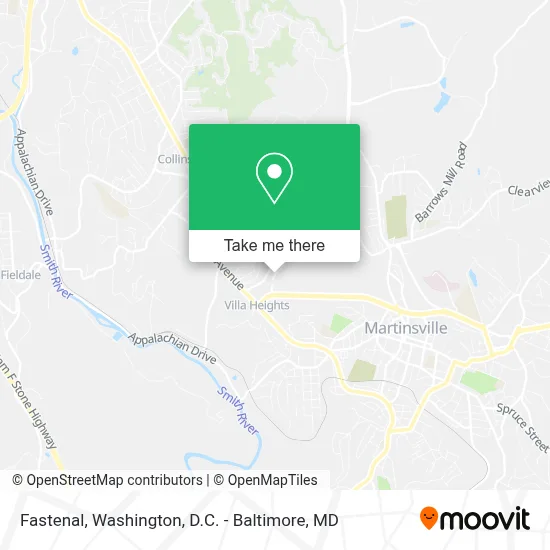 Fastenal map