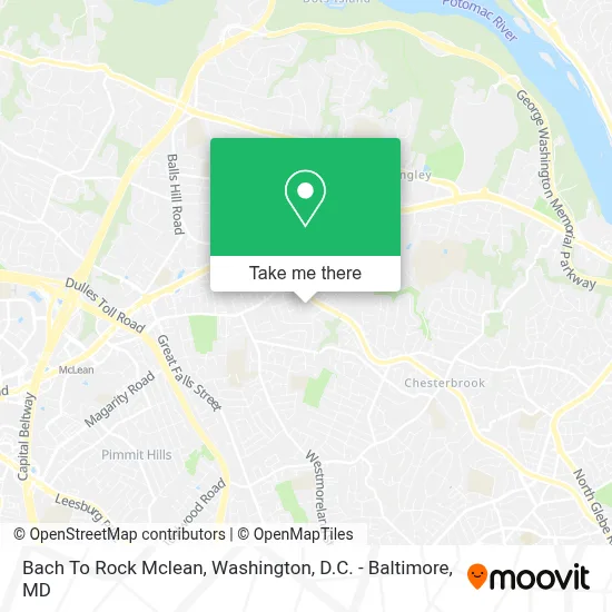 Bach To Rock Mclean map