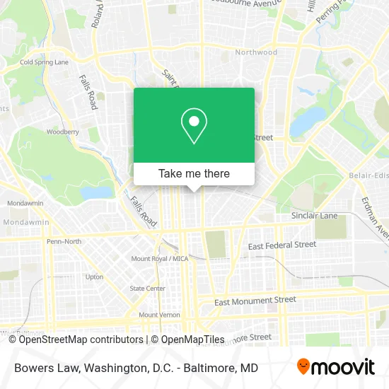 Bowers Law map