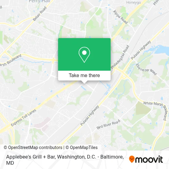Applebee's Grill + Bar map